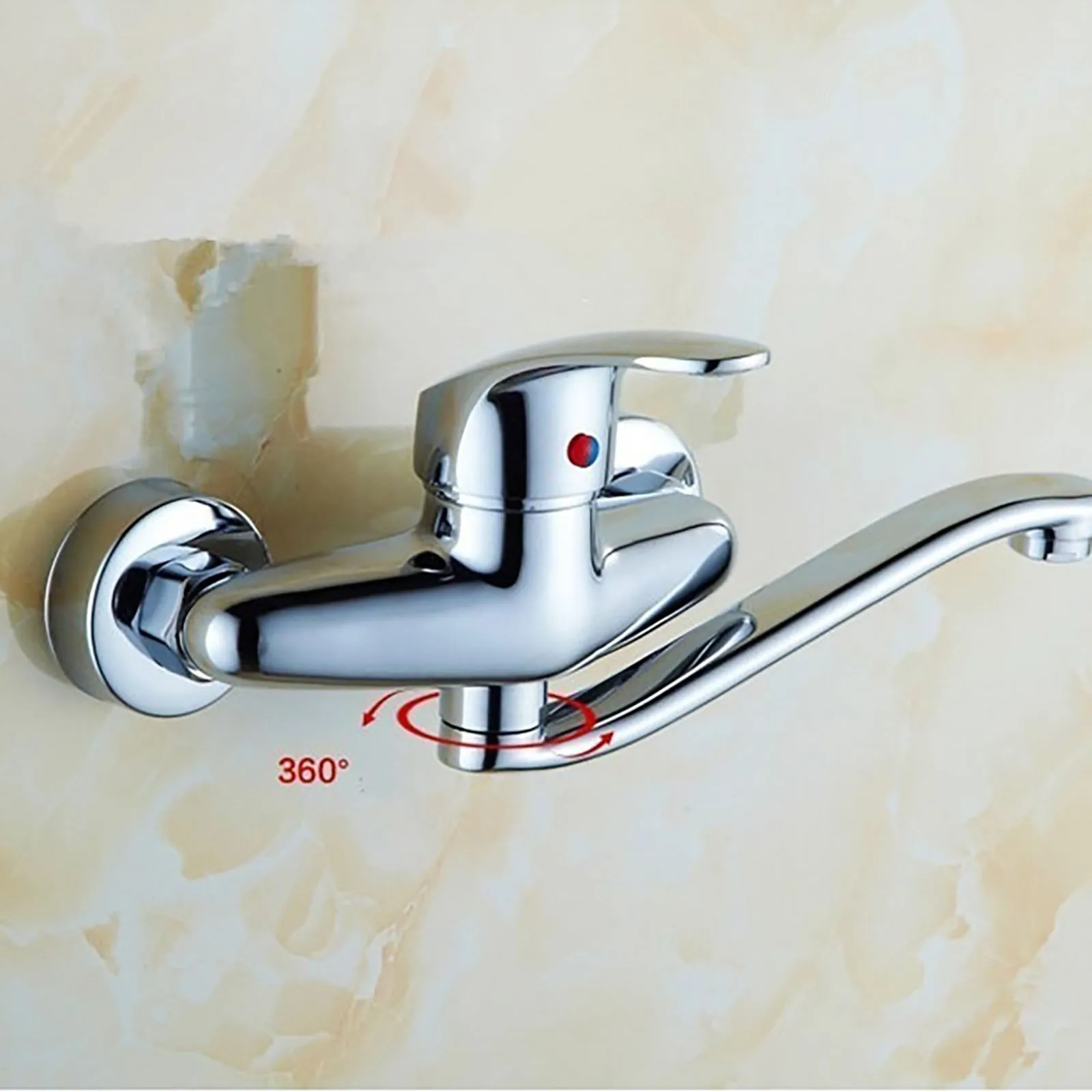

Wall-Mounted Tap with Spout Very Short 15 cm faucet Faucet Head Tank Adapter Garden Hose Faucet Lengthen Connector 2021 Hot