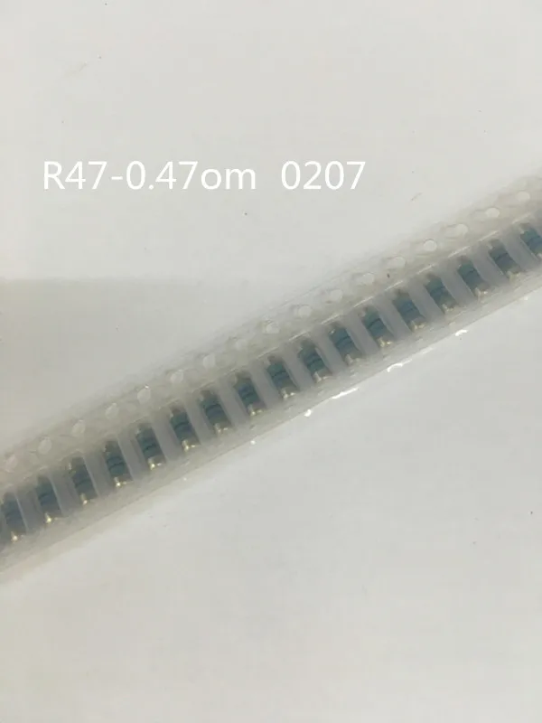 100% новый и оригинальный MELF MMB 0207 100 шт. 1Wor R47 0.47om) штук (R22 0.22om) mmsd914 20 пирог вафли