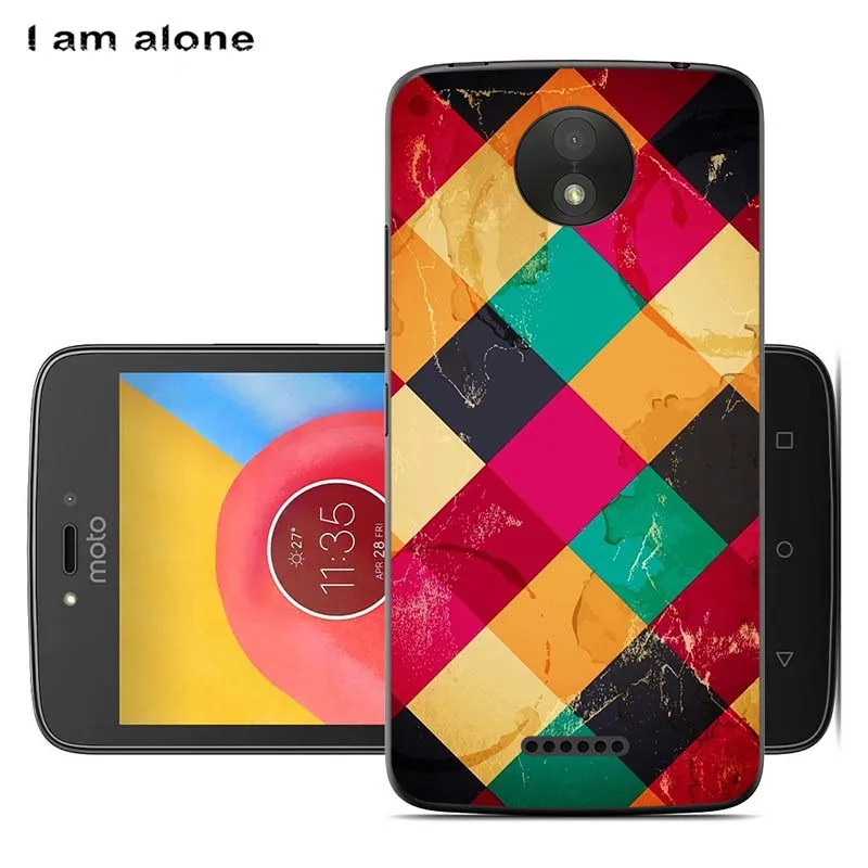 Solf TPU W27 Чехол для телефона чехол для Motorola Moto C Plus 5," мягкий TPU мобильный телефон сумки с принтом героев мультфильмов для Motorola Moto C крышка - Цвет: Solf TPU W27