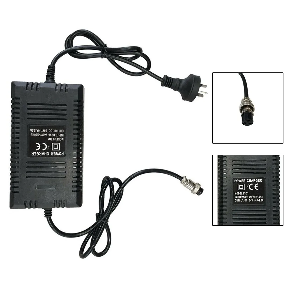 

Scooter Battery Charger 24V 1.8A For Electric Scooter ATV Razor E300 Go Kart E Bike 4 Types Plugs Scooters Parts