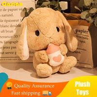 43cm cute stuffed rabbit plush soft bunny toys bunny kids pillow doll gifts for children baby accompany sleep appease toy xmas