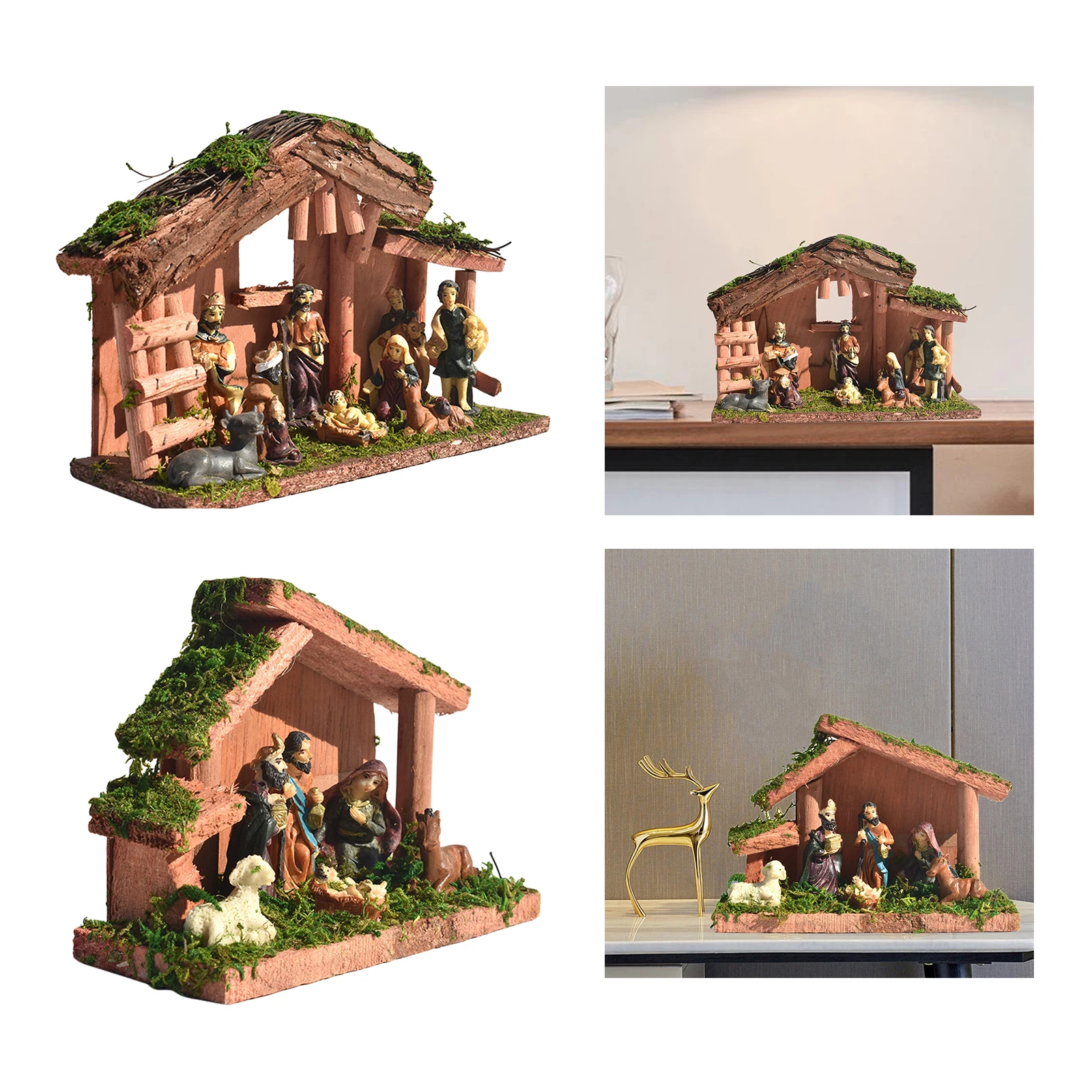 

Святая Фея рождественские статуэтки милые рождественские декоративные садовые настольные украшения для дома, гостиной, спальни