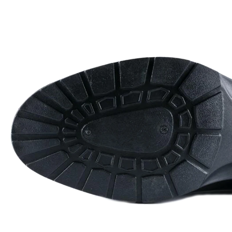 

2019 Women Tall Rain Boots Waterproof PVC Work Knee High Rain Boots Flat Anti-slip Rubber Rainy Day Shoes Woman