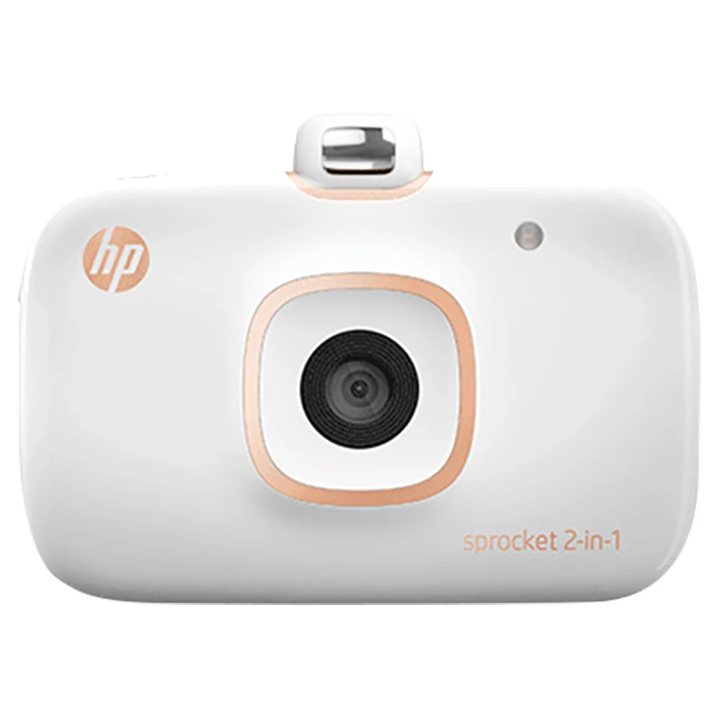 Hp звездочки 2-в-1 Портативный фотопринтер& Фотоаппарат моментальной печати для 5*7,6 см(2x3-inch) липкий покрытием цинк Фотобумага