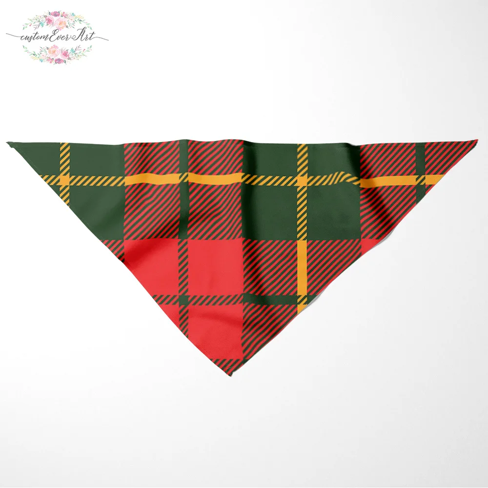 

Dog Bandanas Large Pet Scarf Pet Bandana For Dog Cotton Plaid WashableBow ties Collar Cat Dog Scarf Large Dog Accessories