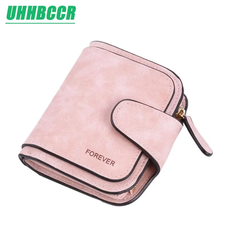 

UHHBCCR 2020 Роскошный Матовый кожаный кошелек, женский короткий карман для монет, держатель для карт, маленький женский кошелек, женские кошельк...