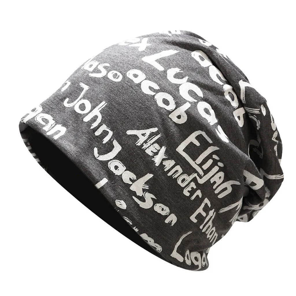 Модные зимние вязаные шапочки для мужчин и женщин Повседневная мешковатая шапка