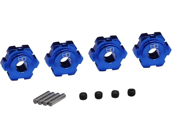 Ходовой товар гонки 17 мм разрезные ступицы алюминиевые колесные шестигранники