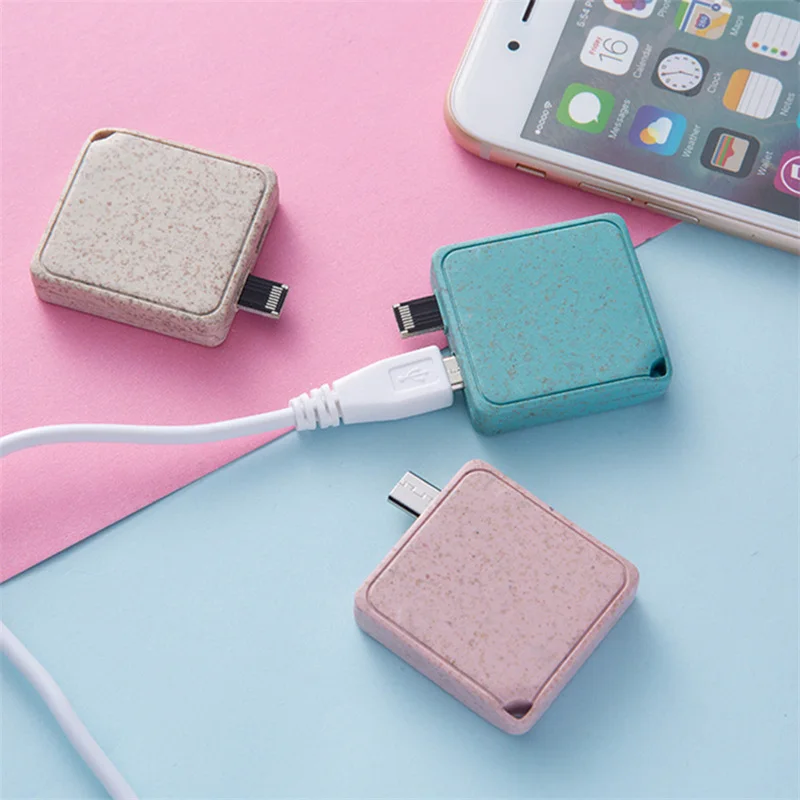 1000-2000 мАч портативный путешествия мини Powerbank для huawei резервного копирования зарядное устройство Внешний разъем type-c аварийное зарядное устройство