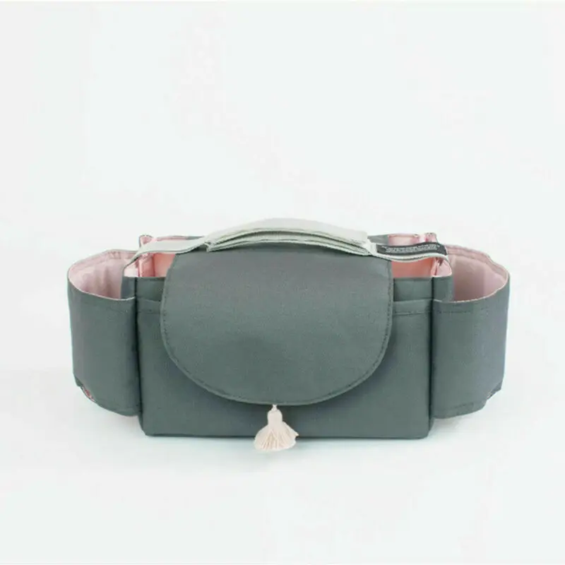 Новая Универсальная детская коляска бутылка-органайзер с держателем сумка для