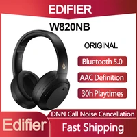 original edifier w820nb hybrid anc bluetooth wireless headphone aac sbc audio codecs ambient sound mode earphone game mode dnn
