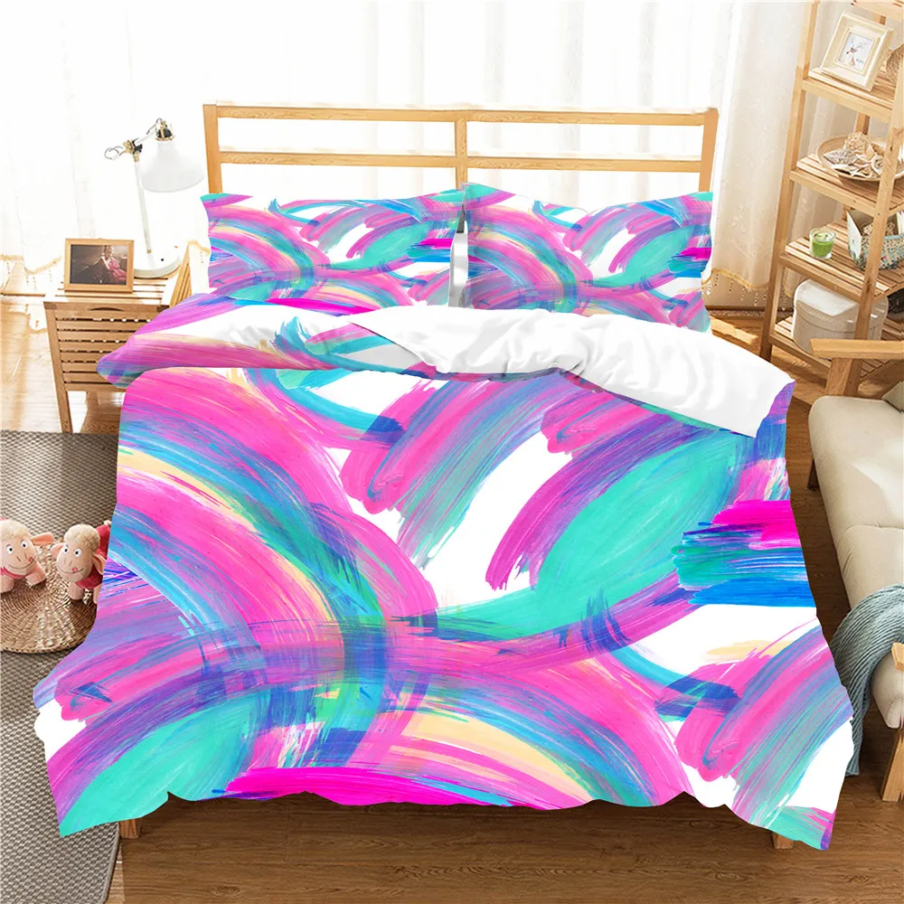 Одеяла и покрывала пододеяльник с абстрактным принтом 3D постельное белье