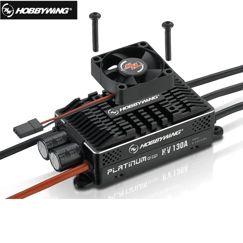Hobbywing Platinum HV 130A SBEC V4 BEC & OPTO без пустой формы бесщеточный ESC для радиоуправляемого