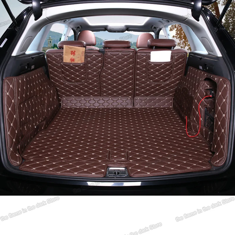 Кожаный коврик для багажника автомобиля Коврики Audi Q5 2008 2009 2010 2011 2012 2013 2014 2015 2016 2017