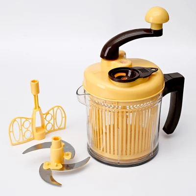 

Hand Held Stainless Steel Meat Grinder Disc Multifunctional Food Processor Sausage Stuffer Tools Picadora Manual Mincer EH50MG