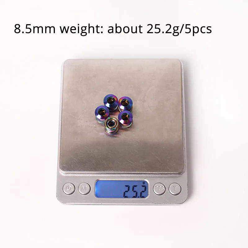 KRSEC 4/5 шт. велосипедный кривошипный болт стоматологические пластины винты