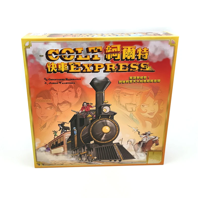 

2021 новые FigureBoard игра Ludonaute Colt Express карточная игра Вечерние игры для Friendsfigures игрушка