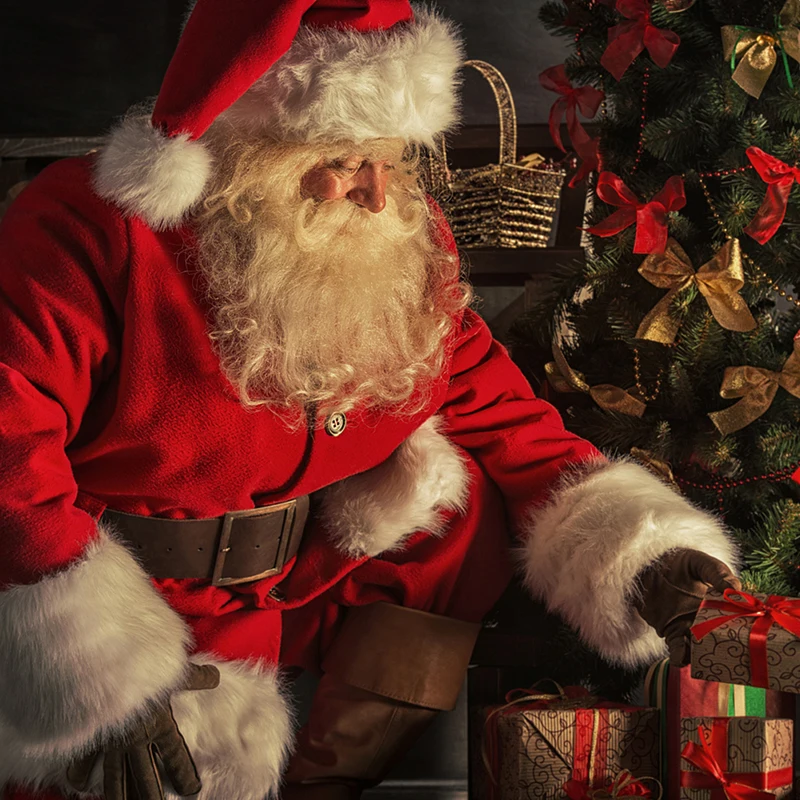 

10Pcs New Year Christmas Hat Santa Claus Merry Christmas Festival Supplies Decor Santa Claus Dress Up Gifts