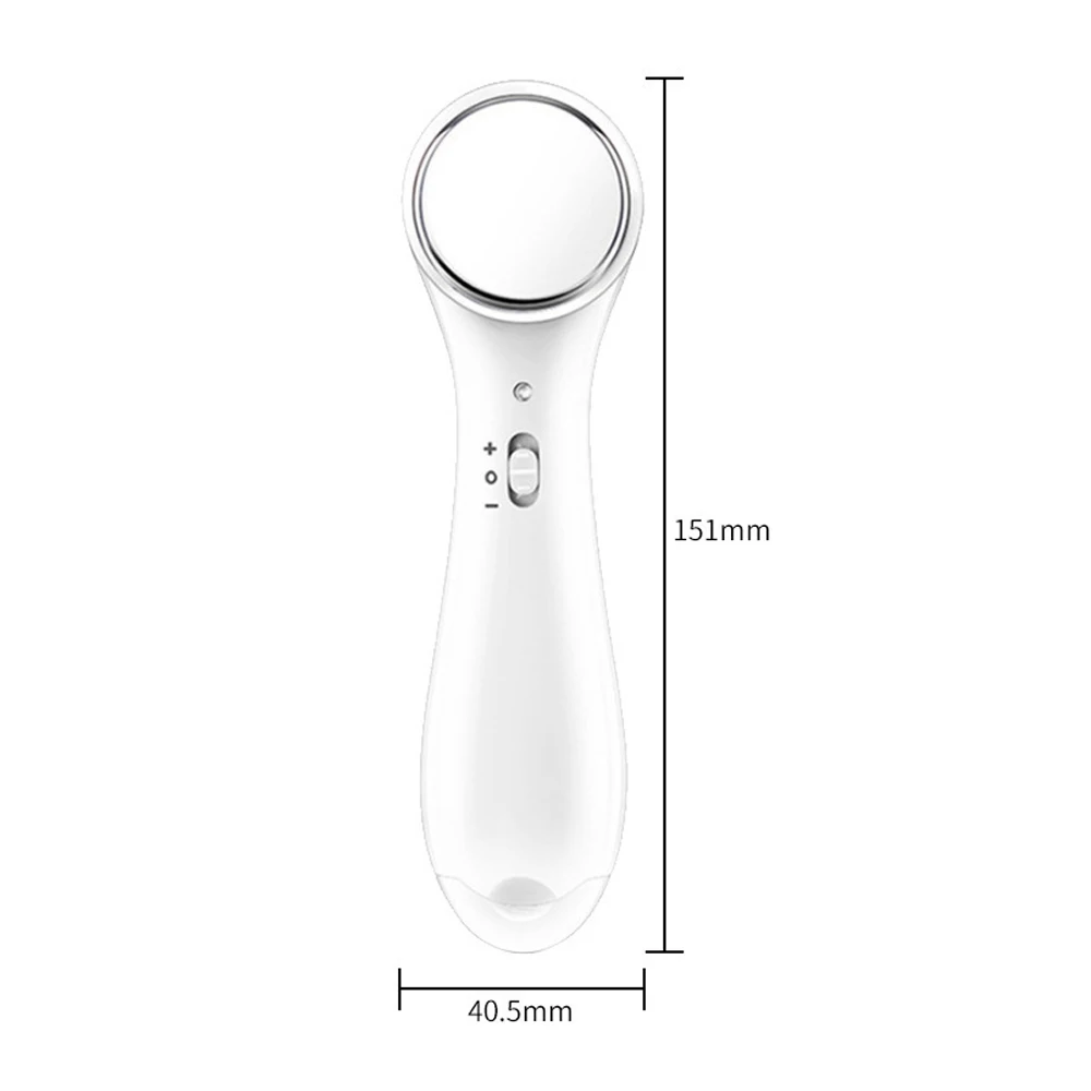 Electric Facial Cleanser High Frequency Ultrasonic for Pore Cleaner Wrinkle Removal Anti-aging Face Lift Massager | Красота и