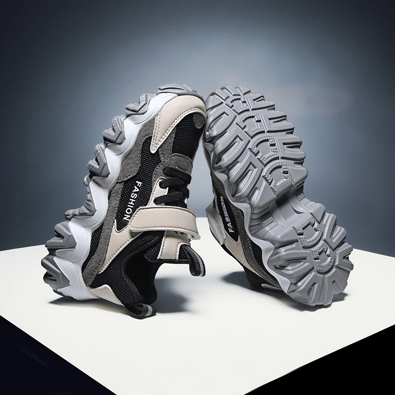 Spring Children Shoes Kids Sneakers Girls Sports Trainers Breathable Leisure Boys Running Thick Sole Child Platform | Детская одежда и