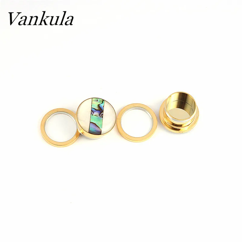 Vankula Новое поступление 316L из нержавеющей стали туннели для ушей тела пирсинг