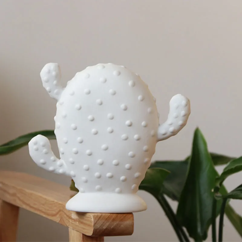 

Plant Cactus Figurine Three-piece Home Accessories Creative Simple Modern Crafts Nordic Desktop Ceramic Decoration Accessory
