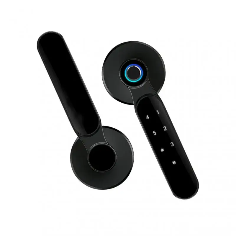 

Дверной смарт-замок Tuya с поддержкой Bluetooth и сканером отпечатков пальцев