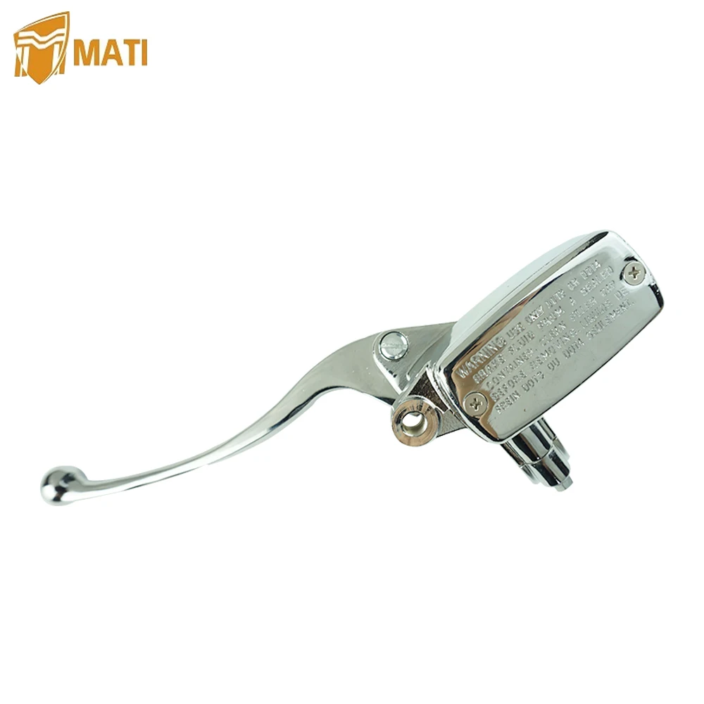 Универсальный хромированный поршень 14 мм для мотоцикла передняя Тормозная муфта