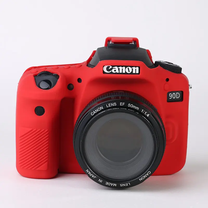Силиконовый чехол для камеры Canon EOS R 90D 250D 5D Mark III IV 6D II 6D2 5D3 5D4 1300D 800D 850D SL3 T8i T7i T6|mirrorless