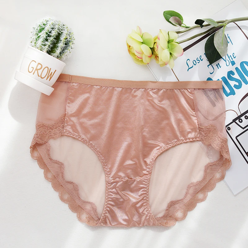 Трусики женские большого размера пикантные тонкие кружевные прозрачные трусики