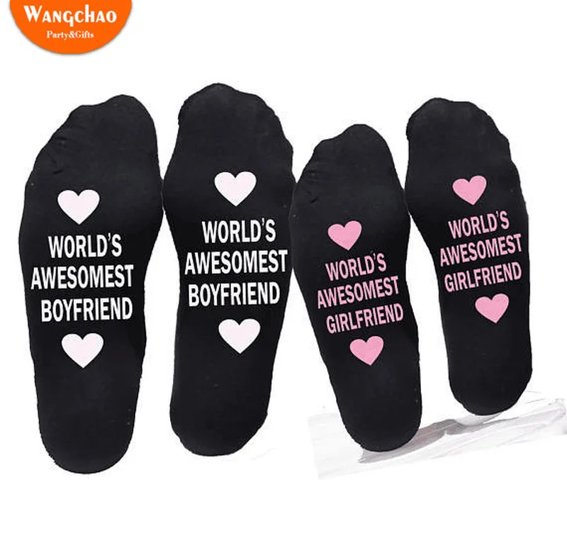 Подарок на день рождения для парня хлопковые носки подарок маленькой любви