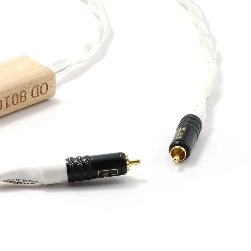 Nordost Odin опорный 75 Ом Цифровой коаксиальный аудиокабель с позолоченным штекером RCA