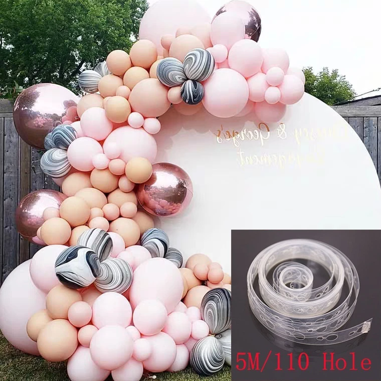 5 м Воздушный Шар АРКА фиксированная прозрачная пластиковая цепочка для взрослых