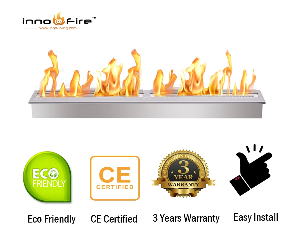 

Inno living fire 24 inch smokeless fire pit indoor bioethanol fires