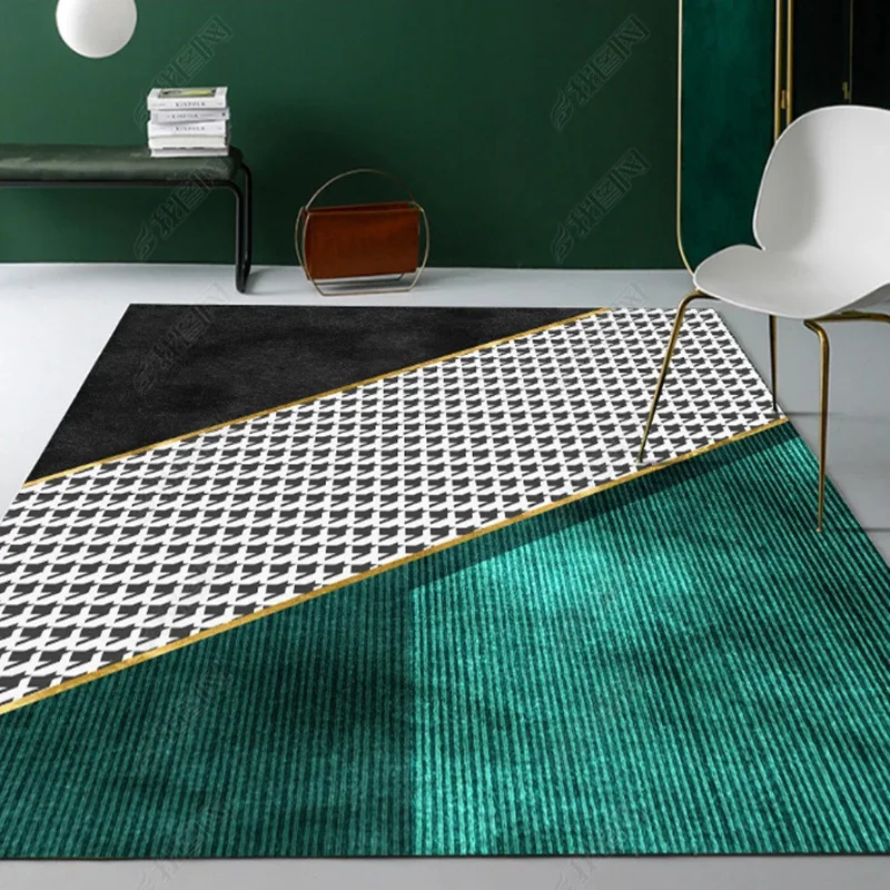 

Скандинавский пасторальный простой ковер, диван, кофейный столик, напольный коврик, домашний декор, ковры для гостиной, спальни, коврики, де...