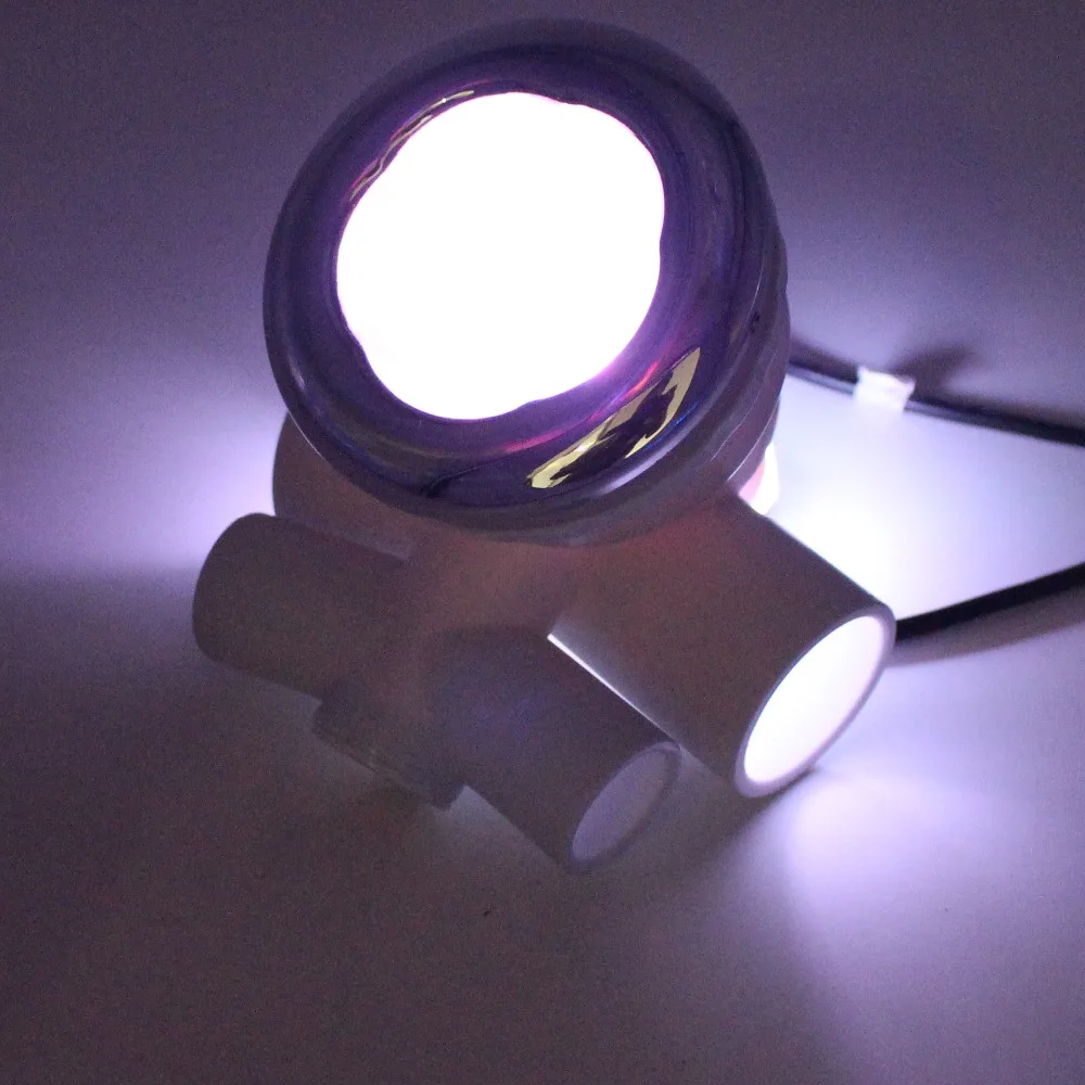 10 шт. buit-in водонепроницаемый ip44 RGB светодиодный подводный горячая спа-Ванна светильник с водомётом/струями с светодиодный лампой с 1 подсветка для ПК контроллер