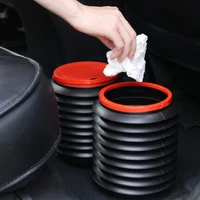 4l retractable foldable car trash bins outdoor portable water storage buckets car wash bucket vehicle waste can car accessories