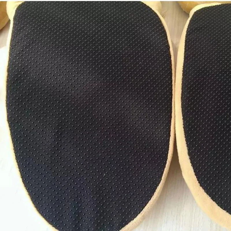 Unisex Couple Warm Home Slippers Cartoon Anime Big Feet Indoor House Cotton Shoes Men Spring Winter Slippers Plush Warm Non-Slip