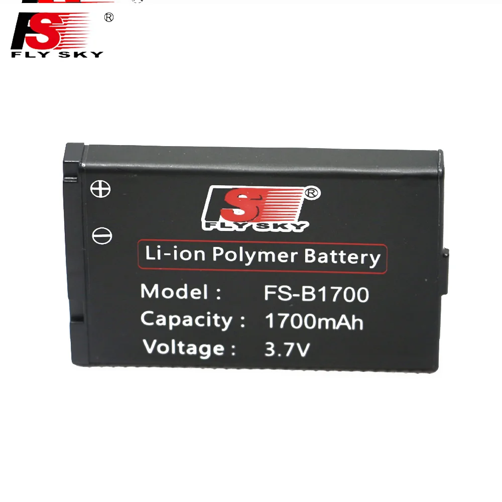 1 шт. RC батарея FS BA1700 3 7 V 1700Mah перезаряжаемая литиевая для i10/GT2B/GT3C/IT4/iT4S|battery 3.7v|3.7v