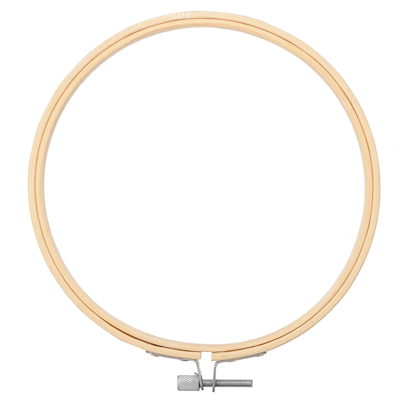 

12pcs/set 6 Inch 15cm Wooden Embroidery Hoops Bamboo Circle Cross Stitch Hoop for DIY Cross Stitch Needle Craft Tools