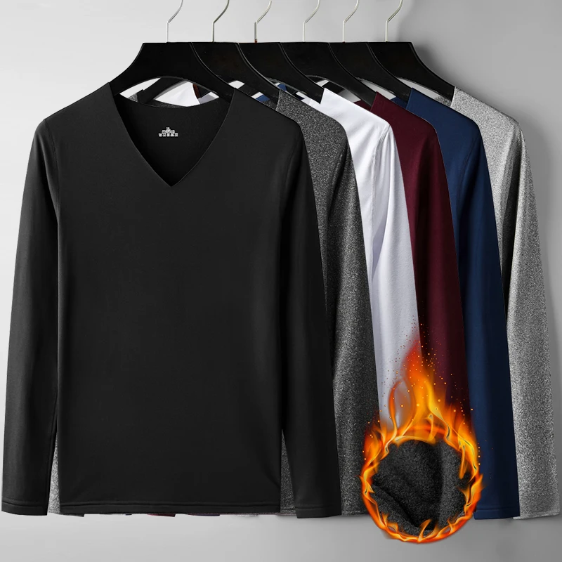 Для мужчин Бесшовные эластичные Термические нижнее белье постоянного