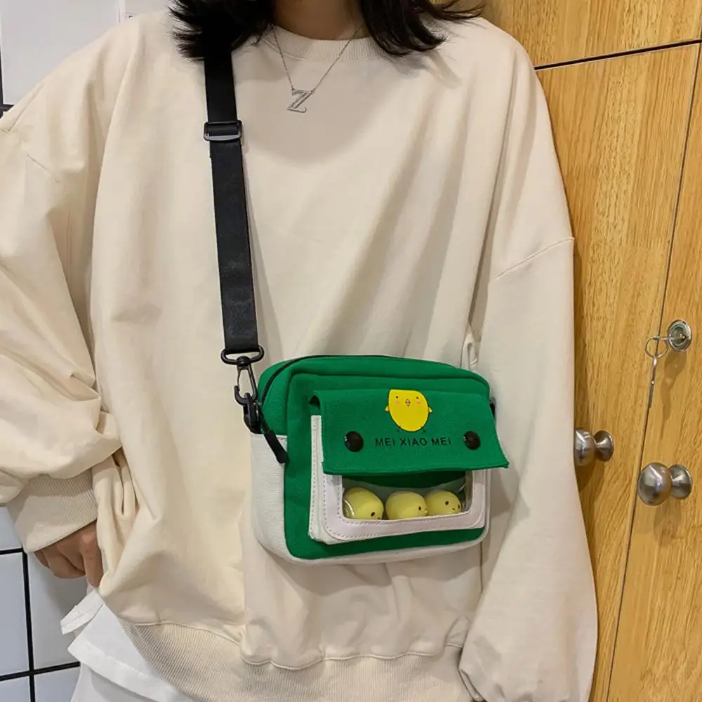 Модная женская универсальная вертикальная сумка через плечо с изображением