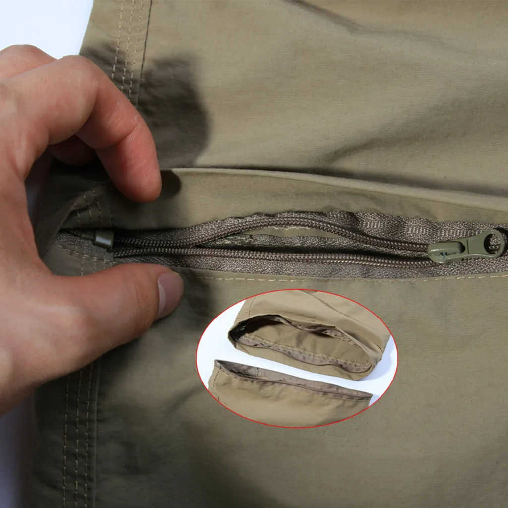 SAGACE многофункциональные быстросохнущие съемные походные брюки для улицы