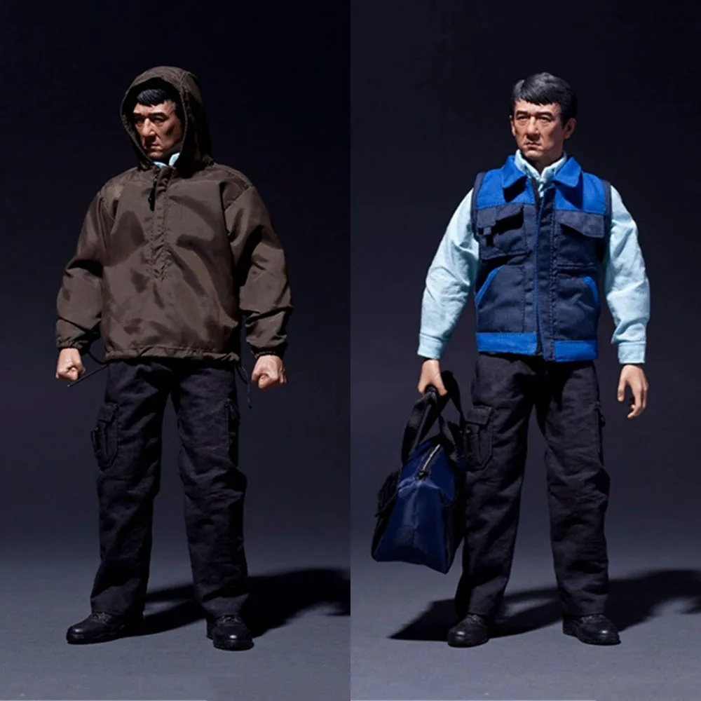 

CRAFTONE NO.013 1/6 Veterans Good Guy Jackie Chan Figure Model 12 inch Action Figure Full Set for Fans Holiday Gift