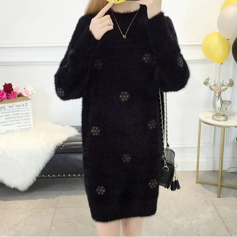 Women Pullover Knitted Sweater 2019 Autumn Winter Tops New Plus Size Ladies Sweaters Long Sleeve O-Neck Clothes Female Jumper | Женская