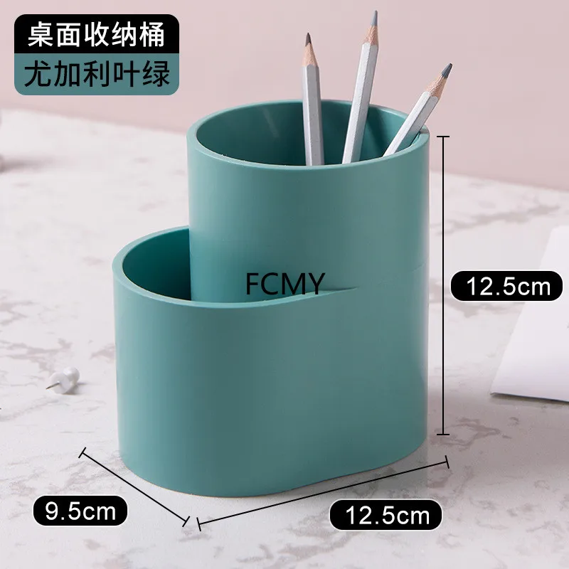 

2022 Pen Holder Storage Box Creative Fashion Personality Simple Multifunctional Office Pen Holder Makeup Kawaii Desk Accessories