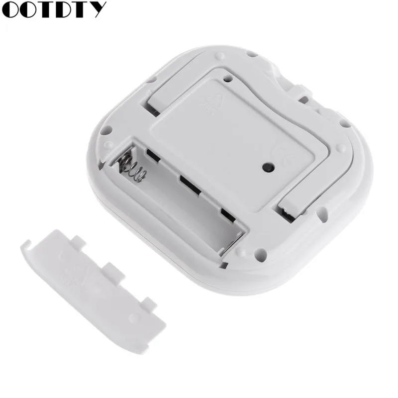 Digital LCD Thermometer Humidity Meter Hygrometer Max Min Air Temperature Clock | Инструменты