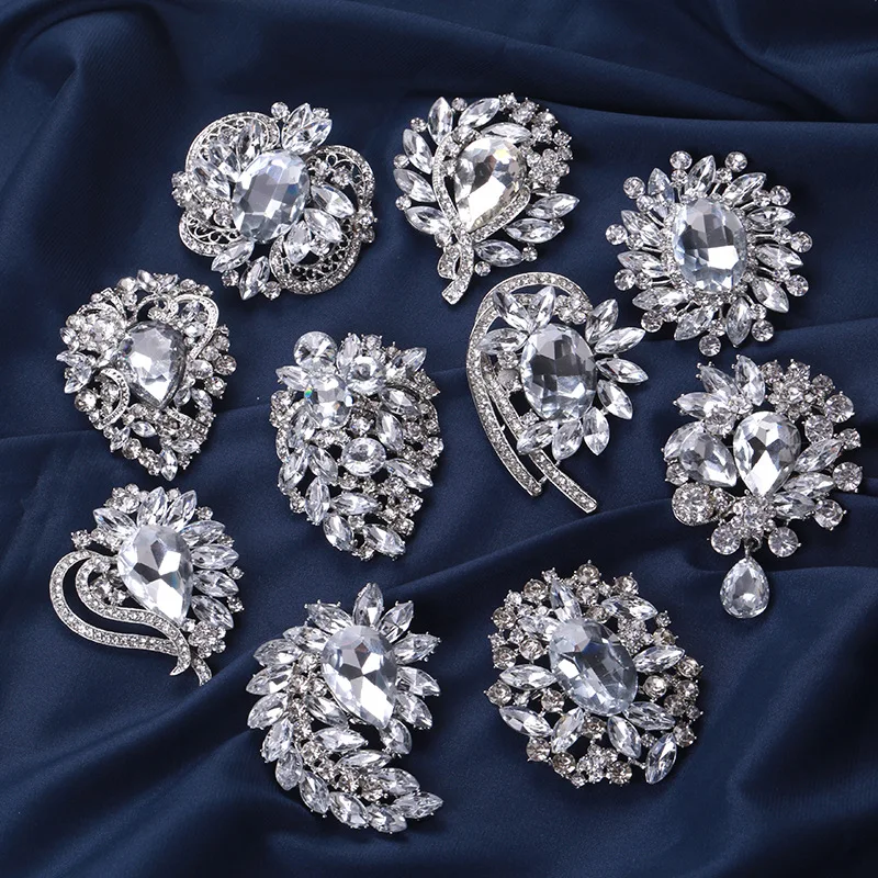 Роскошные шпильки в виде травы для шарфа аксессуары свадебной вечеринки |