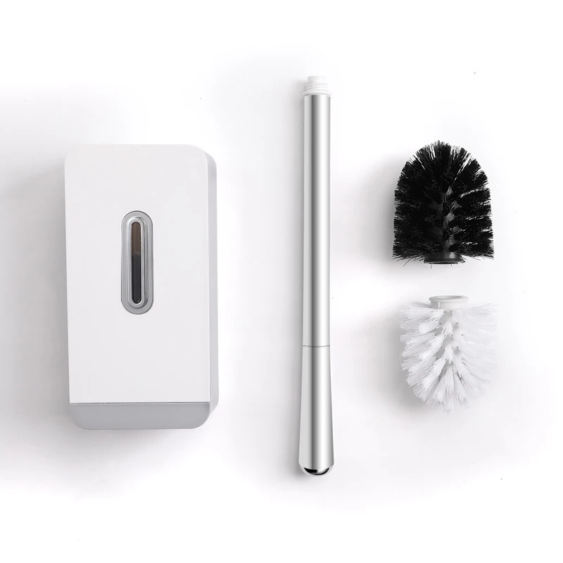 Силиконовая щетка для унитаза мягкая щетина настенный держатель туалетной щетки