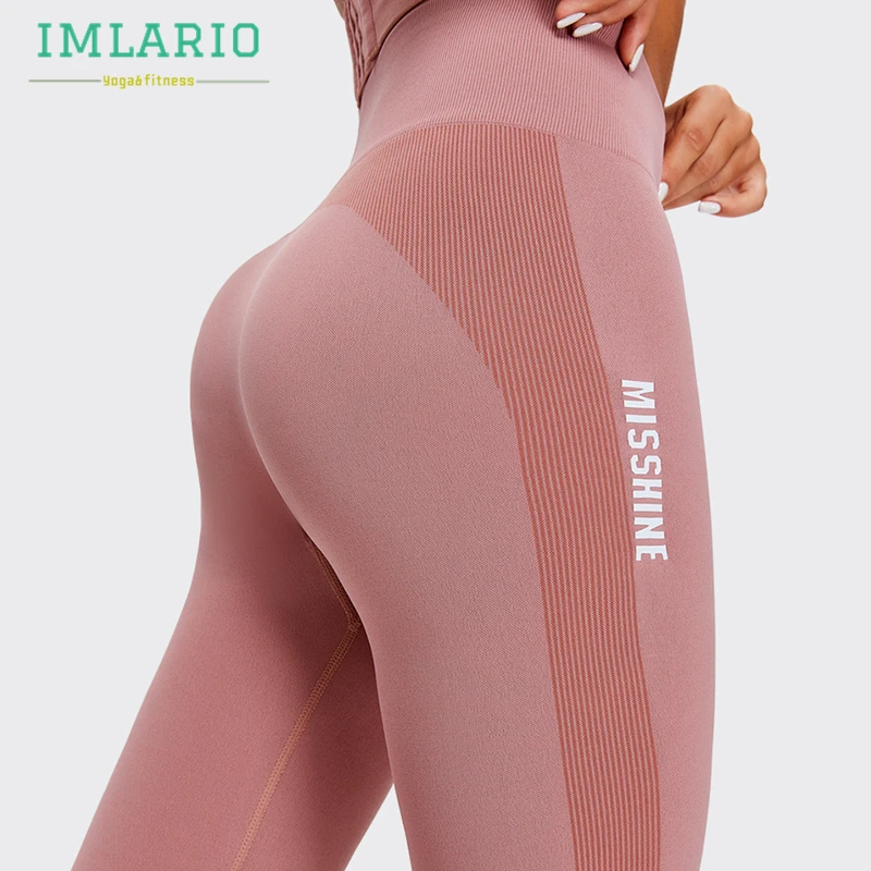 Imlario новые незаменимые штаны для йоги Peachy бесшовные леггинсы компрессионные